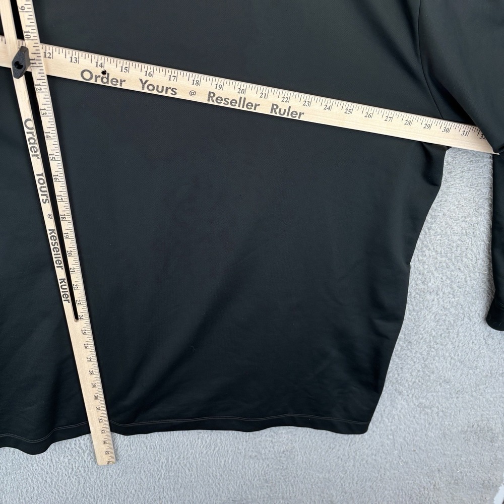 Nike Golf Dri-FIT Jacket Mens 3XL Black Blue 1/2 Zip Pullover Pockets - Picture 5 of 7
